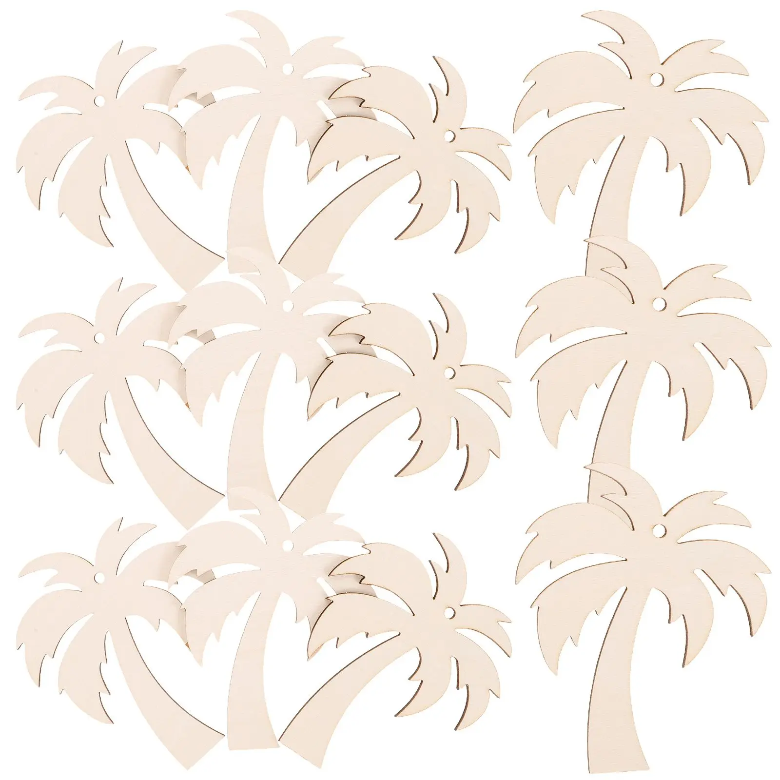 20 Pcs Palm Slice Coconut Cutouts Tree Decorations Wooden Crafts Holiday Gift Tag Shape Ornament
20 Pcs Palm Slice Coconut Cutouts Tree Decorations Wooden Crafts Holiday Gift Tag Shape Ornament