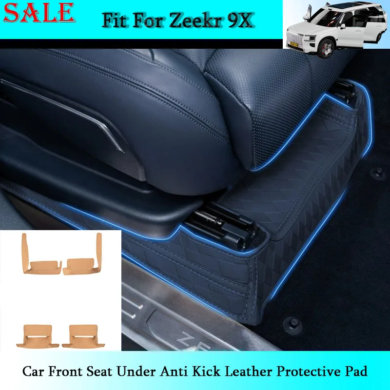 Fit for Zeekr 9X 2025 2026 Car Front Seat Under Anti Kick Leather Protective Pad Car Interior Modification Accessories
Fit for Zeekr 9X 2025 2026 Car Front Seat Under Anti Kick Leather Protective Pad Car Interior Modification Accessories