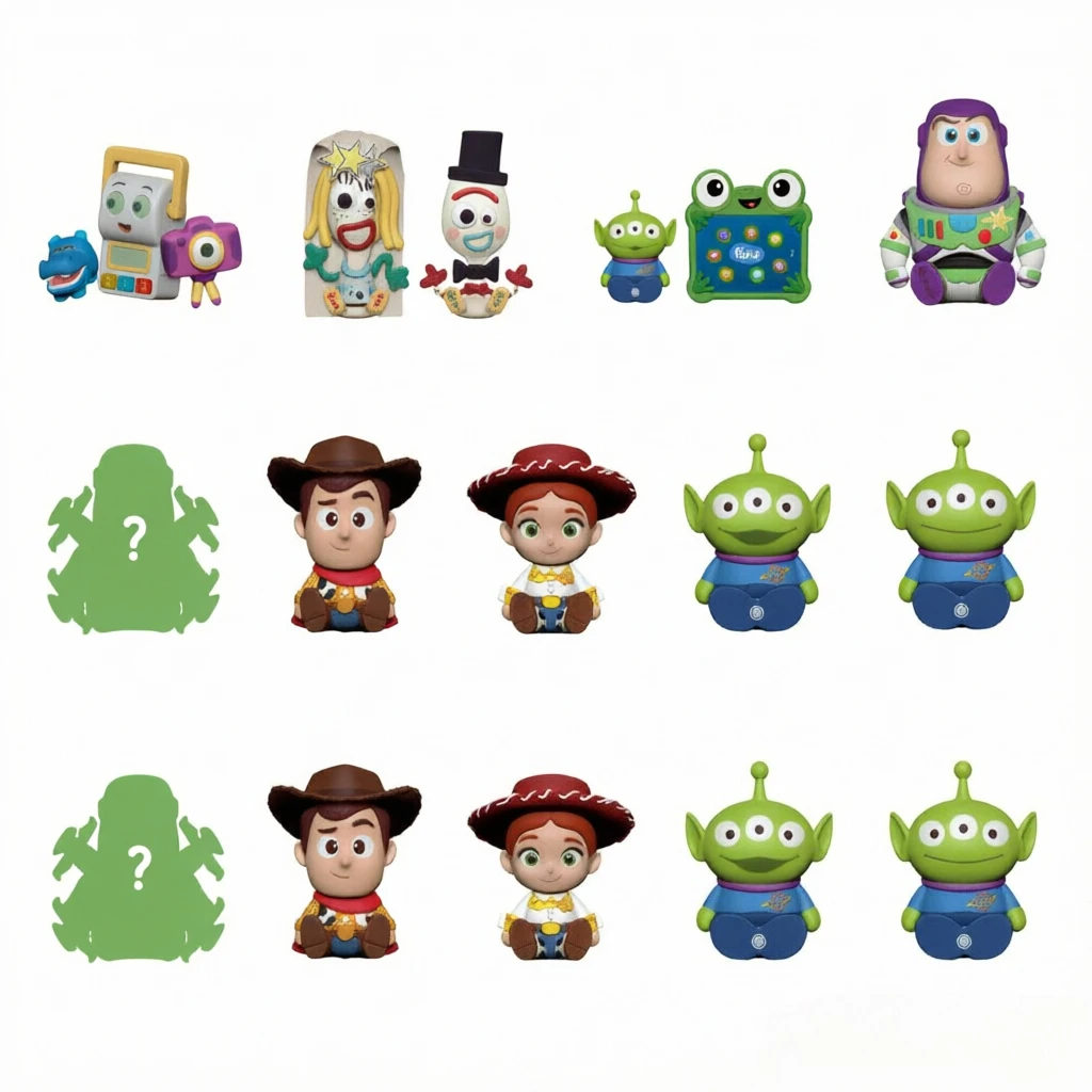 Toy Story 5 Mini Figures Cute Space Series Blind Box Kawaii Woody Buzz Lightyear Jessie Collection Desktop Ornament Action Toy
Toy Story 5 Mini Figures Cute Space Series Blind Box Kawaii Woody Buzz Lightyear Jessie Collection Desktop Ornament Action Toy