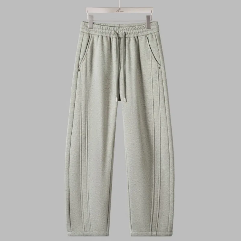 Men's Fleece Lined Sweatpants Autumn Winter Heavyweight 400g Loose Thick Warm Fleece Linend Sport Pants Unisex Clothes
Men's Fleece Lined Sweatpants Autumn Winter Heavyweight 400g Loose Thick Warm Fleece Linend Sport Pants Unisex Clothes