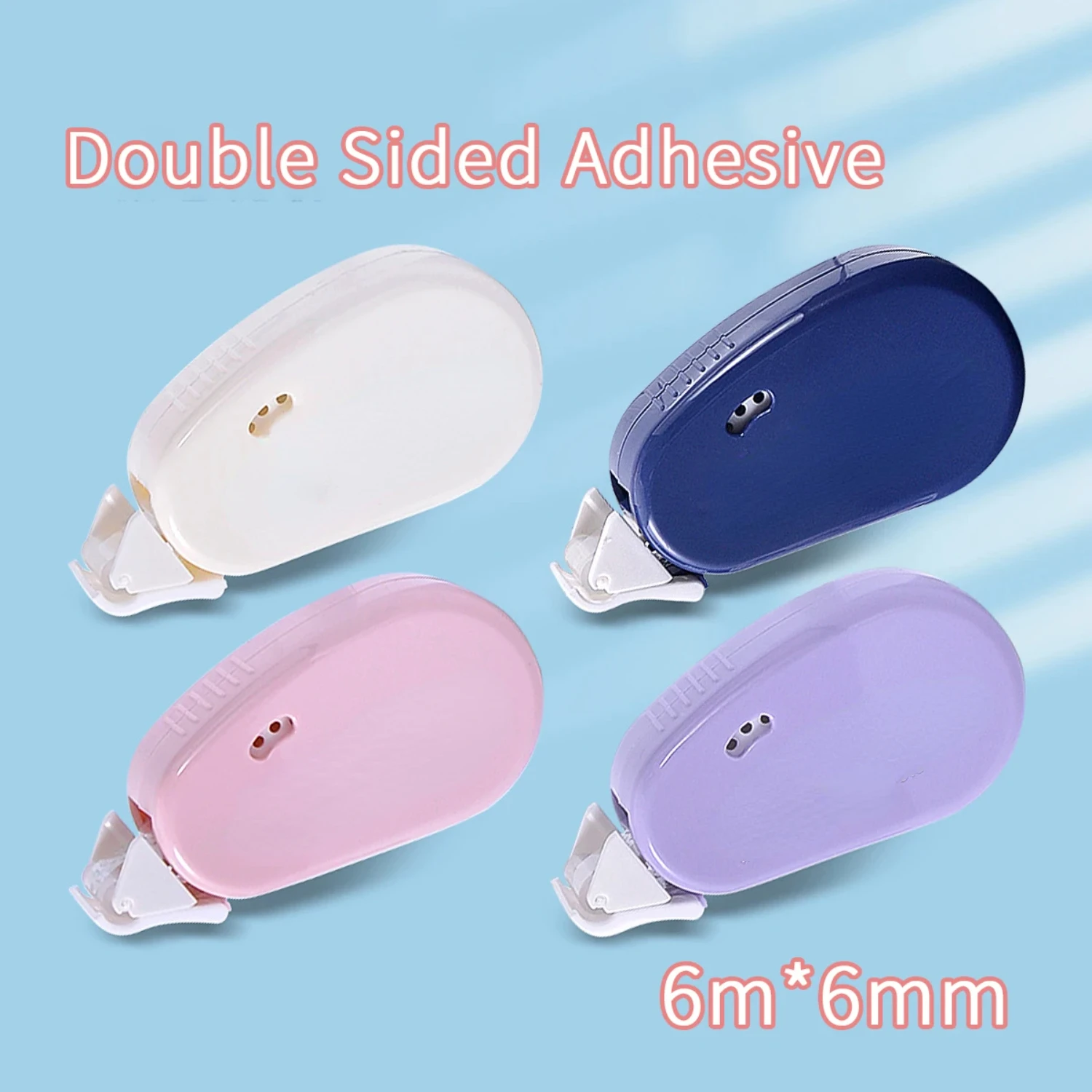 4pcs/Set 6m*6mm Double Sided Adhesive Dots Glue Tape DIY Scrapbooking Collage Photo Album Stationery Roller Tape Craft Supplies
4pcs/Set 6m*6mm Double Sided Adhesive Dots Glue Tape DIY Scrapbooking Collage Photo Album Stationery Roller Tape Craft Supplies