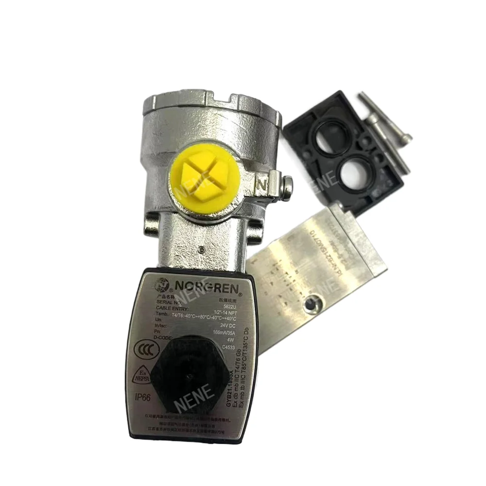 NORGREN 6215M0710.4823.230.50 Pilot Explosion-Proof Solenoid Valve 
NORGREN 6215M0710.4823.230.50 Pilot Explosion-Proof Solenoid Valve