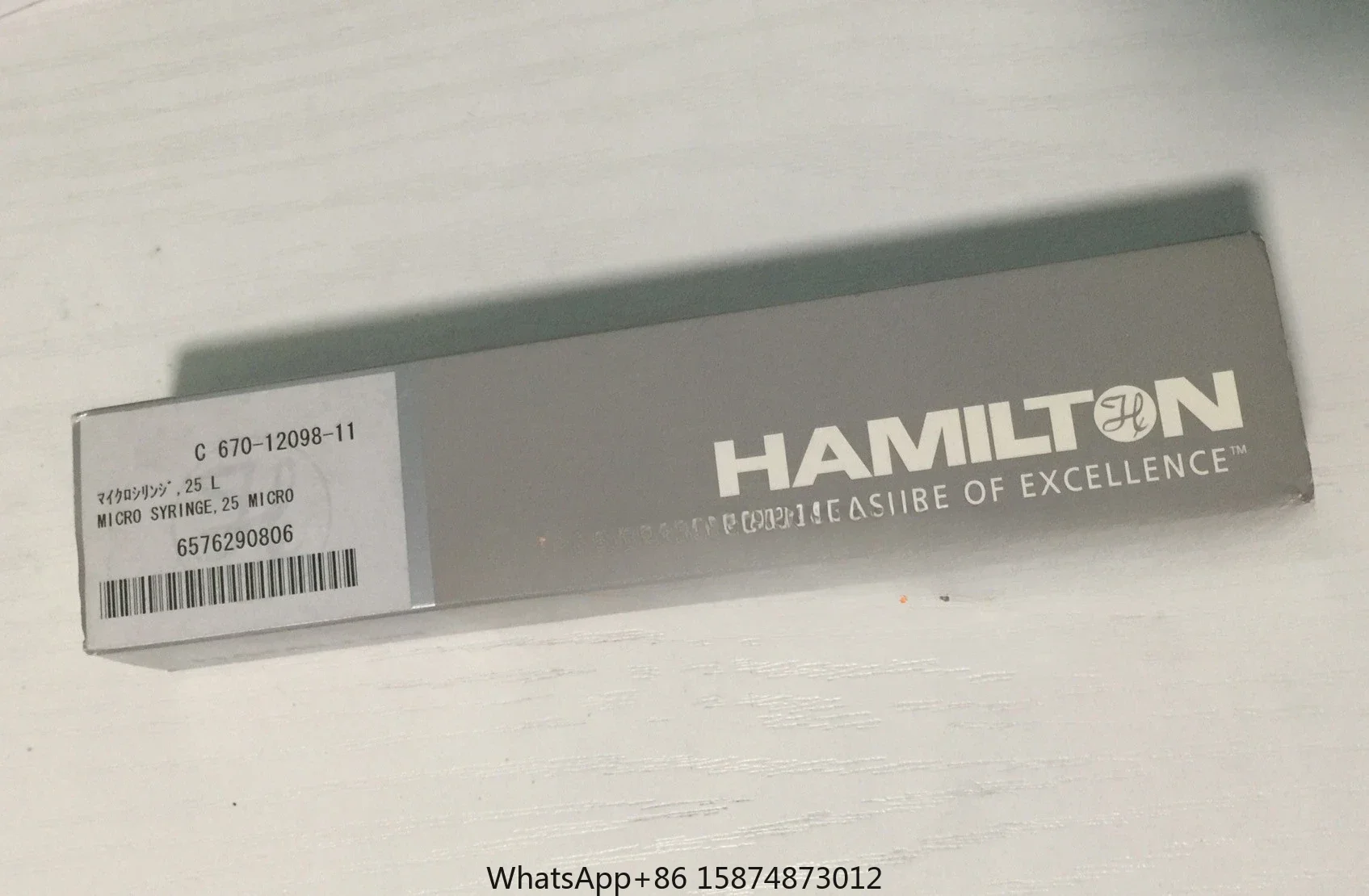 Hamilt Imported Liquid Phase Flat Head In Jection N Eedle For Shimadzu 25ul 100ul Micro Sy Ringe 670-12098-11
Hamilt Imported Liquid Phase Flat Head In Jection N Eedle For Shimadzu 25ul 100ul Micro Sy Ringe 670-12098-11