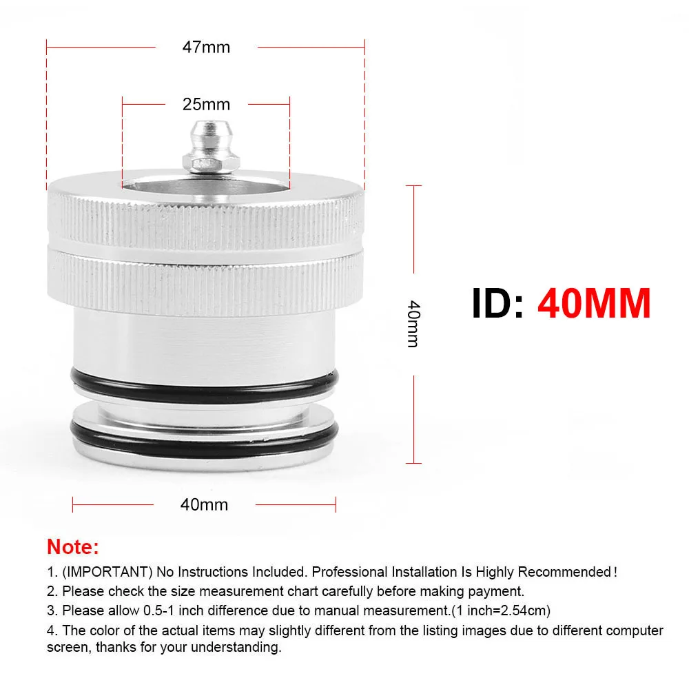 Aluminum Wheel Bearing Greaser Tool 35mm-44mm For Polaris RZR Ranger XP 500 Scrambler Sportsman 850 1000 Touring ATV Repair Kit
Aluminum Wheel Bearing Greaser Tool 35mm-44mm For Polaris RZR Ranger XP 500 Scrambler Sportsman 850 1000 Touring ATV Repair Kit