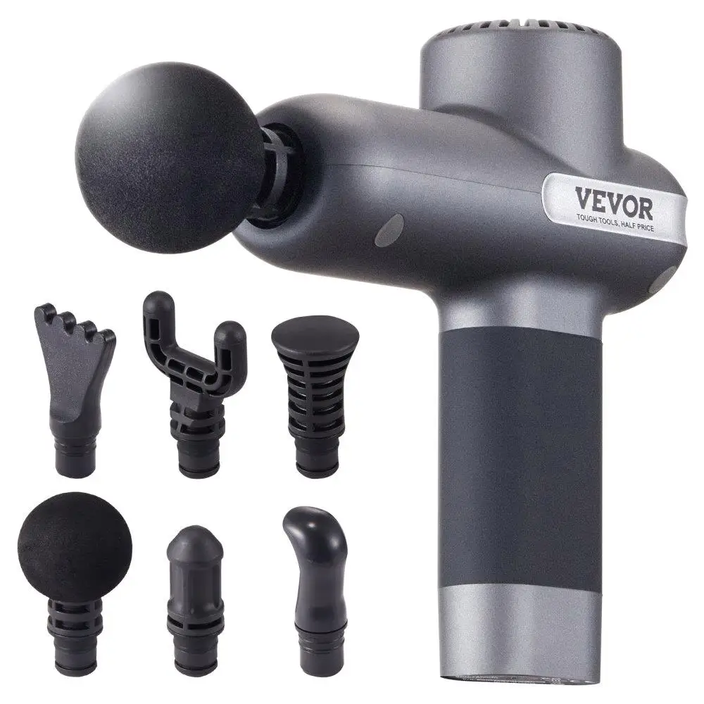 Deep Tissue Massage for athletes 5 Levels 6 Massage Heads Rechargeable Battery Handheld for pain Relief Muscle
Deep Tissue Massage for athletes 5 Levels 6 Massage Heads Rechargeable Battery Handheld for pain Relief Muscle