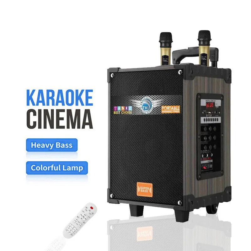 LT-910 LT-912 New Arrival 12 Inch Bass Subwoofer High Quality Portable Wood Wireless Trolley Speaker With Bluetooth
LT-910 LT-912 New Arrival 12 Inch Bass Subwoofer High Quality Portable Wood Wireless Trolley Speaker With Bluetooth