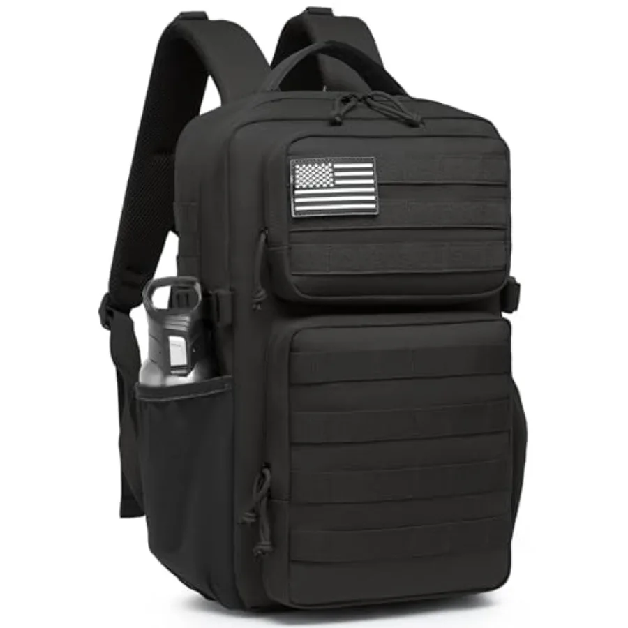 Military Tactical Backpack for Men Waterproof Daypack 3 Day Assault Pack Molle Bag with Water Bottle Holder
Military Tactical Backpack for Men Waterproof Daypack 3 Day Assault Pack Molle Bag with Water Bottle Holder