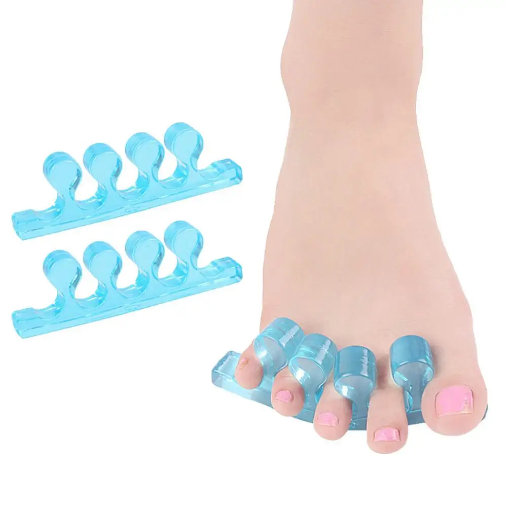 Toe Spacers Separator Straightener Blue Spreaders for Bunions Foot Pain Relief Ergonomics Design Promote Circulation
Toe Spacers Separator Straightener Blue Spreaders for Bunions Foot Pain Relief Ergonomics Design Promote Circulation