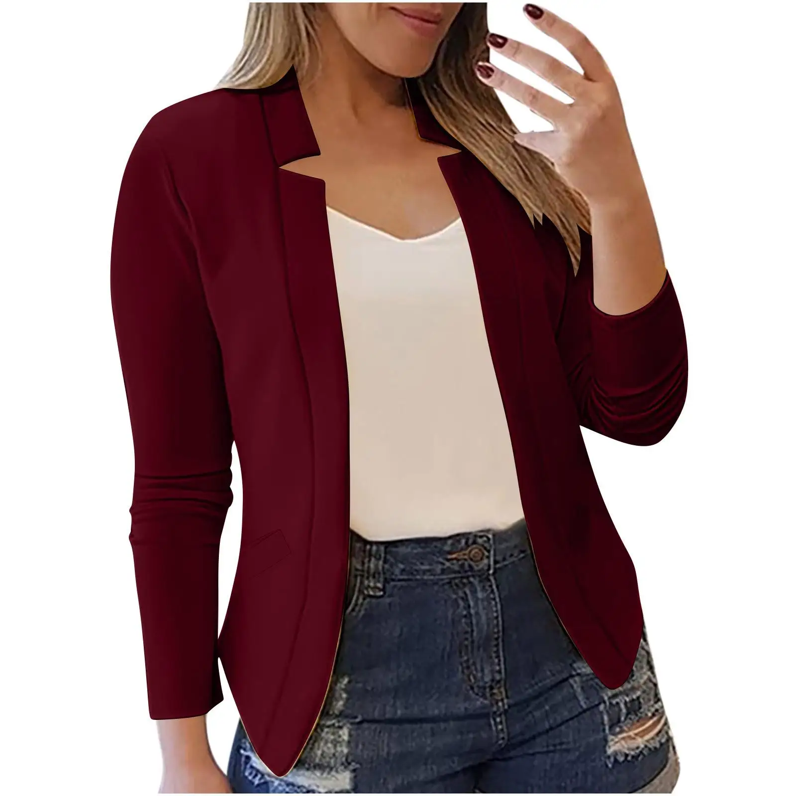 Женский костюм Jaet Top Casual Busin из полиэфирного волокна Long Sve Color Faion Женская одежда
Женский костюм Jaet Top Casual Busin из полиэфирного волокна Long Sve Color Faion Женская одежда
