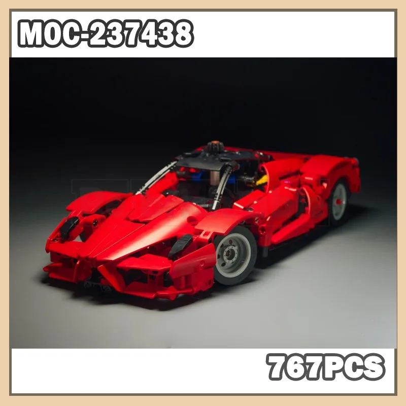 MOC-237438 Red MOC Car Building Block Model Brick Set Creative Boys Birthday Vehicle Technical Building Block
MOC-237438 Red MOC Car Building Block Model Brick Set Creative Boys Birthday Vehicle Technical Building Block