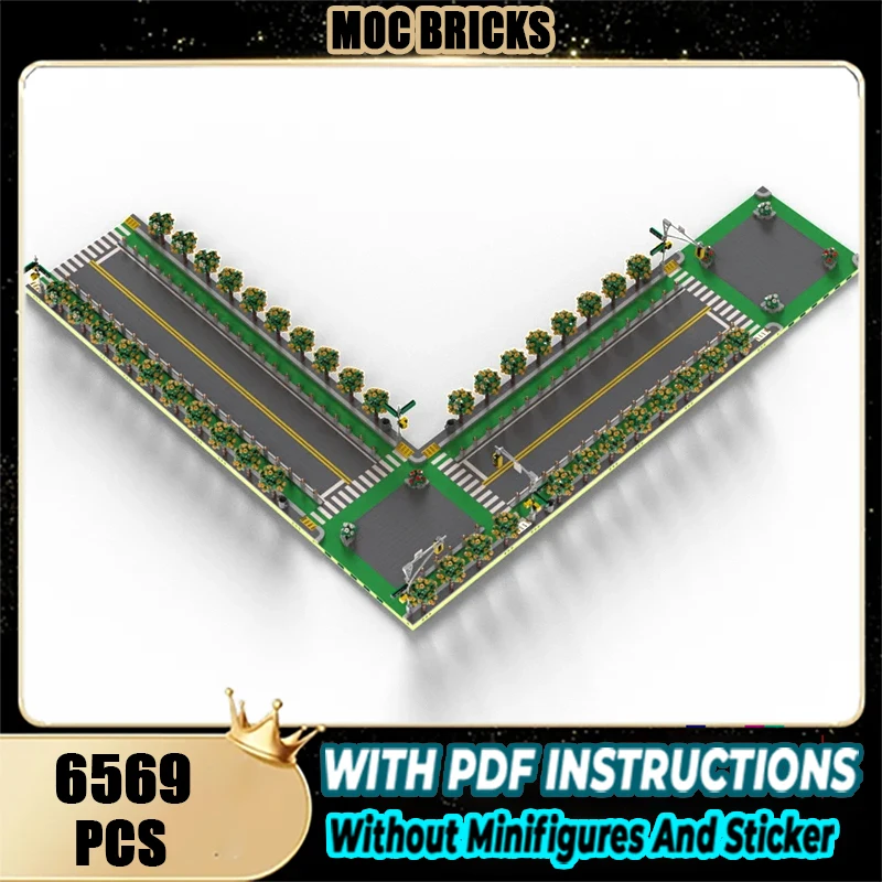 Exquisite new product MOC building block model urban bike lane highway technology modular children's toys gifts DIY assembly set
Exquisite new product MOC building block model urban bike lane highway technology modular children's toys gifts DIY assembly set