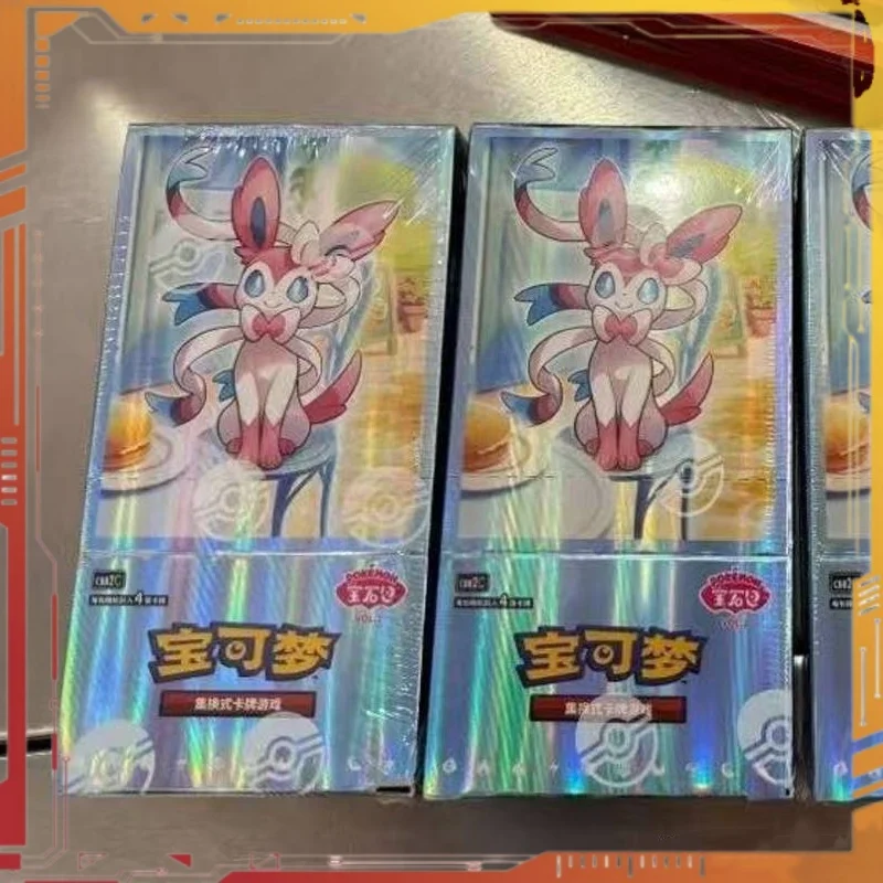 Genuine PTCG Cards Gem Pack Vol.2 Chinese TCG Eevee Album Scarlet and Violet Trading Bag Box Game Collection Card Toy Gift
Genuine PTCG Cards Gem Pack Vol.2 Chinese TCG Eevee Album Scarlet and Violet Trading Bag Box Game Collection Card Toy Gift