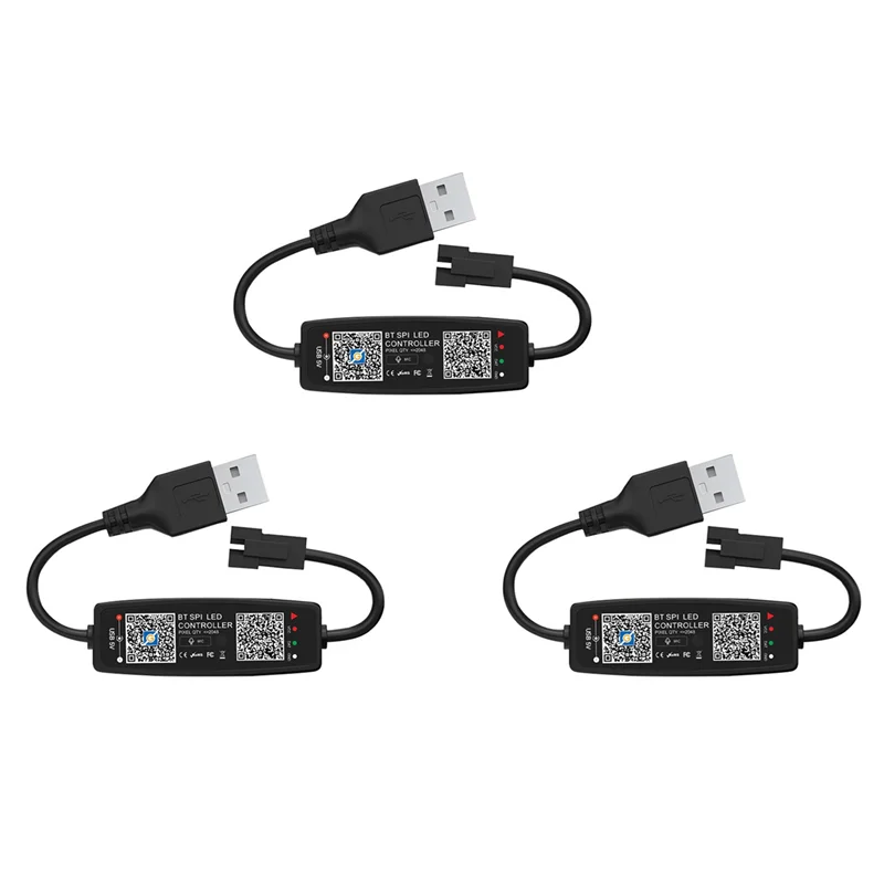 ELECT-3X WS2812B светодиодный контроллер Bluetooth APP управление музыкальный контроллер для SK6812 WS2811 WS2812 светодиодная пиксельная световая лента USB 5 В 
ELECT-3X WS2812B светодиодный контроллер Bluetooth APP управление музыкальный контроллер для SK6812 WS2811 WS2812 светодиодная пиксельная световая лента USB 5 В