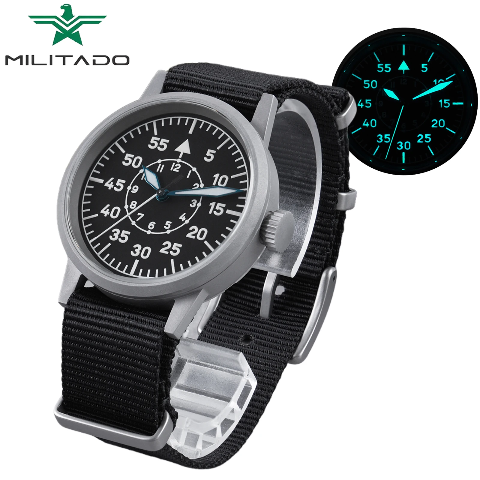 Militado ML10 Quartz Watch VH31 Sweeping Second Movement 316L Sandblasted Coating Sapphire BGW9 Luminous 100m Waterproof Watch
Militado ML10 Quartz Watch VH31 Sweeping Second Movement 316L Sandblasted Coating Sapphire BGW9 Luminous 100m Waterproof Watch