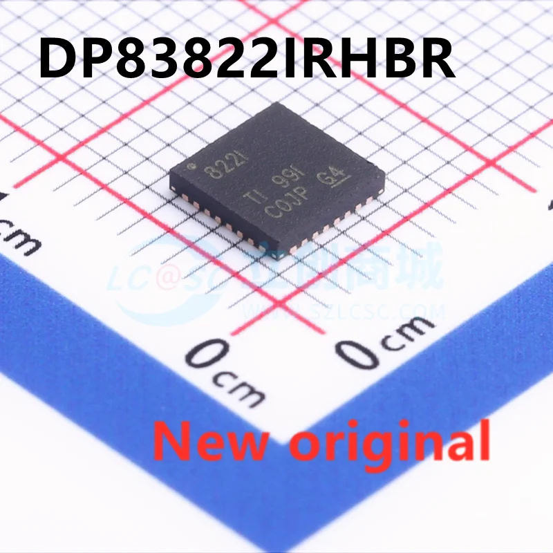 10PCS New original DP83822IRHBR DP83822 822I QFN-32 Ethernet transceiver chip
10PCS New original DP83822IRHBR DP83822 822I QFN-32 Ethernet transceiver chip