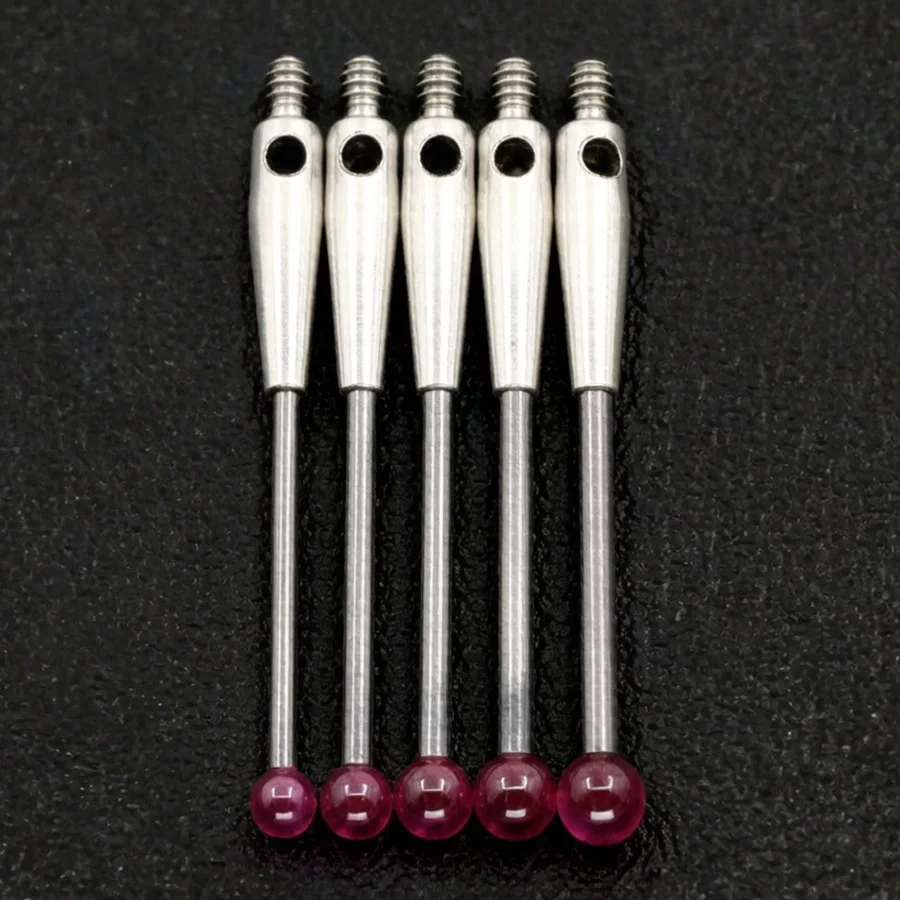 Three coordinate measuring needle M2 ruby ball probe CNC machine tool measuring head accessories needle three-dimensional probe
Three coordinate measuring needle M2 ruby ball probe CNC machine tool measuring head accessories needle three-dimensional probe