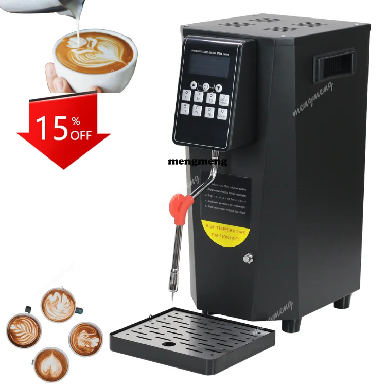 E132 Factory Wholesale Countertop Coffee Milk Steamer Commercial Automatic Milk Frother
E132 Factory Wholesale Countertop Coffee Milk Steamer Commercial Automatic Milk Frother