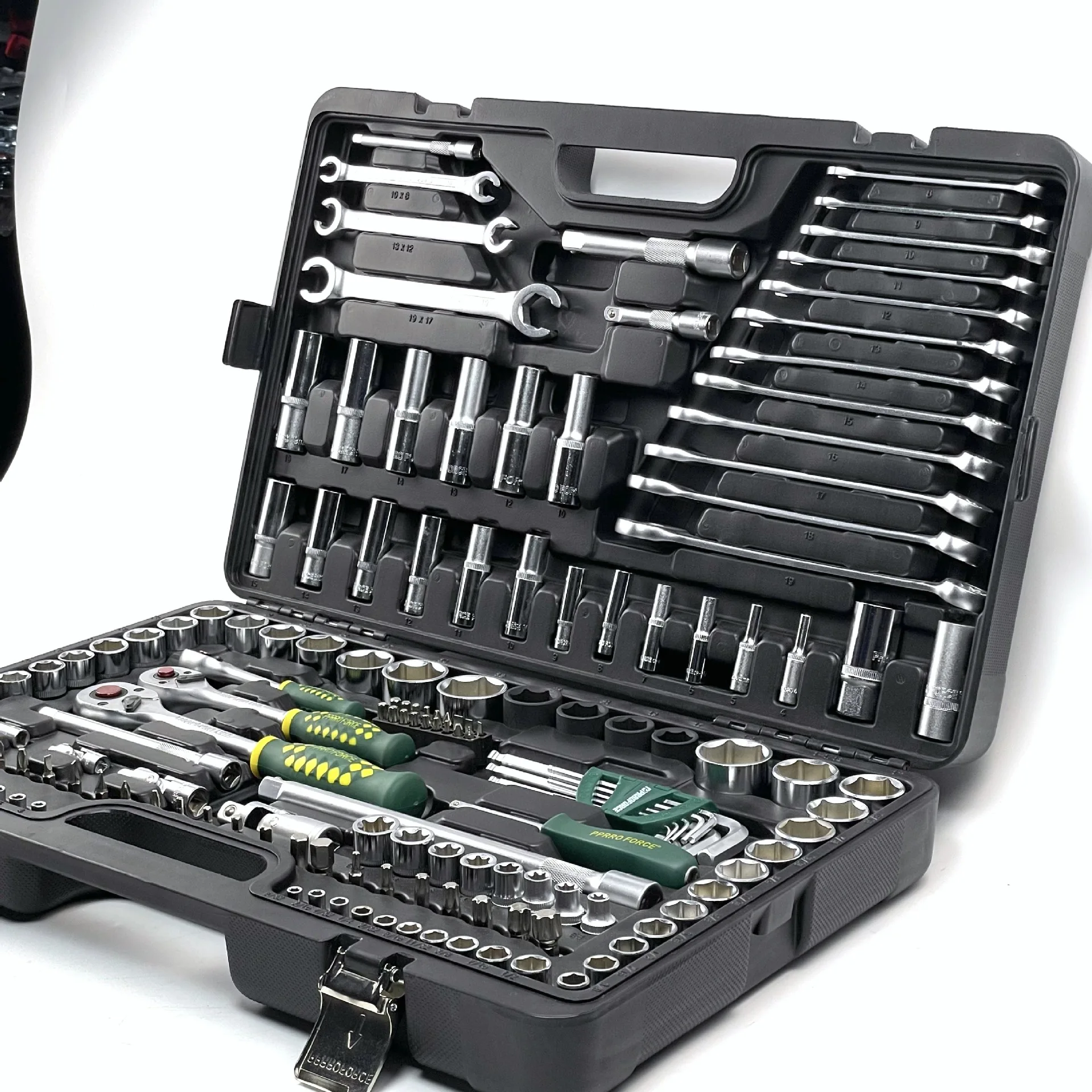 158Pcs Car Maintenance Hardware Set Chrome Vanadium Steel Socket and Ratchet Wrench Tool Kit
158Pcs Car Maintenance Hardware Set Chrome Vanadium Steel Socket and Ratchet Wrench Tool Kit