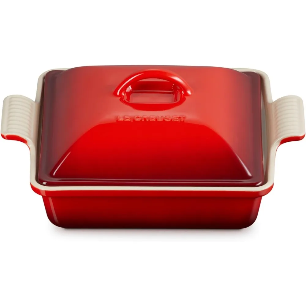 Квадратная тарелка Le Creuset Stoneware Heritage на 2 литра, Cerise
Квадратная тарелка Le Creuset Stoneware Heritage на 2 литра, Cerise