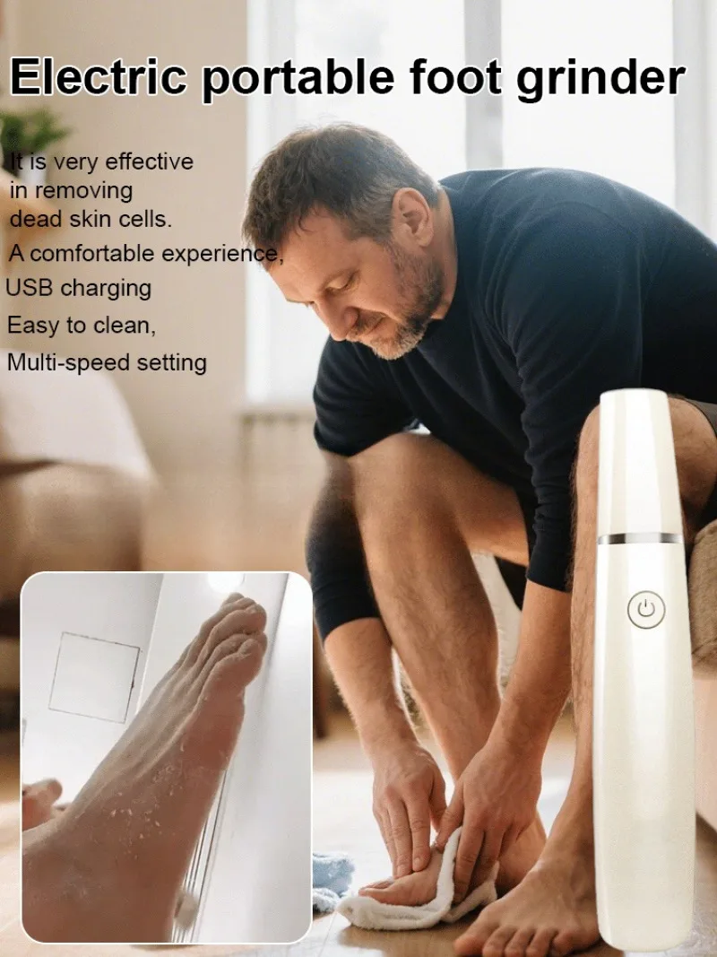 Electric Foot Grinder Portable Callus Remover Professional Pedicure Tool Rechargeable for Home Foot Care Beauty
Electric Foot Grinder Portable Callus Remover Professional Pedicure Tool Rechargeable for Home Foot Care Beauty