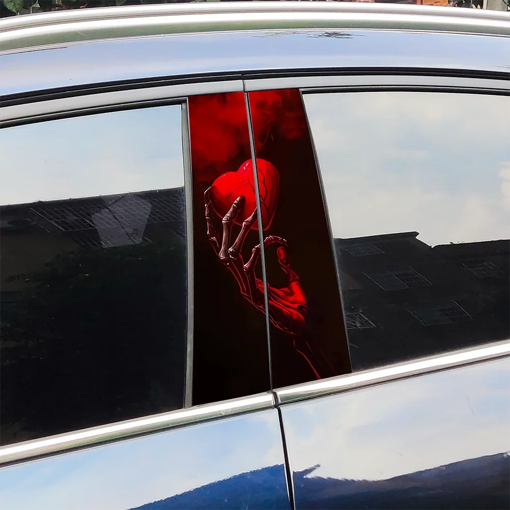Loving Heart Skeleton Car Stickers Funny Auto B Pillar Waterproof Sunscreen Decoration Cover Car Doors Pillar Sunscreen Decals
Loving Heart Skeleton Car Stickers Funny Auto B Pillar Waterproof Sunscreen Decoration Cover Car Doors Pillar Sunscreen Decals