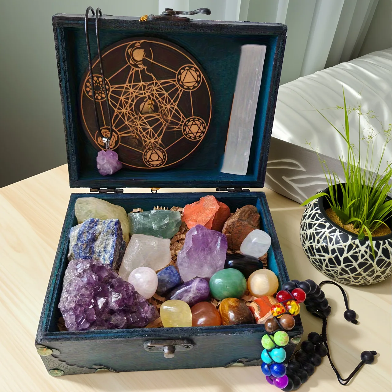 Natural Crystal Healing Rainbow Crystal Set Amethyst Cluster Raw Crystal Chunk Box Set Crystal Decorations
Natural Crystal Healing Rainbow Crystal Set Amethyst Cluster Raw Crystal Chunk Box Set Crystal Decorations