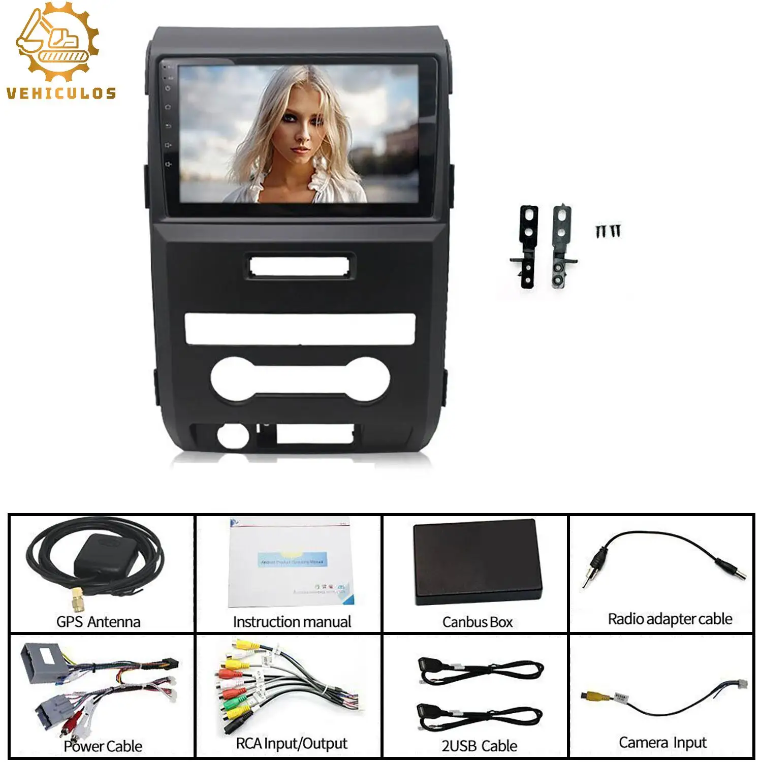 9" New 2+32GB Car Stereo Radio Player GPS Navigator For 2009-2014 Ford F150 Apple Carplay Android 12 Car Replacement Accessories
9" New 2+32GB Car Stereo Radio Player GPS Navigator For 2009-2014 Ford F150 Apple Carplay Android 12 Car Replacement Accessories