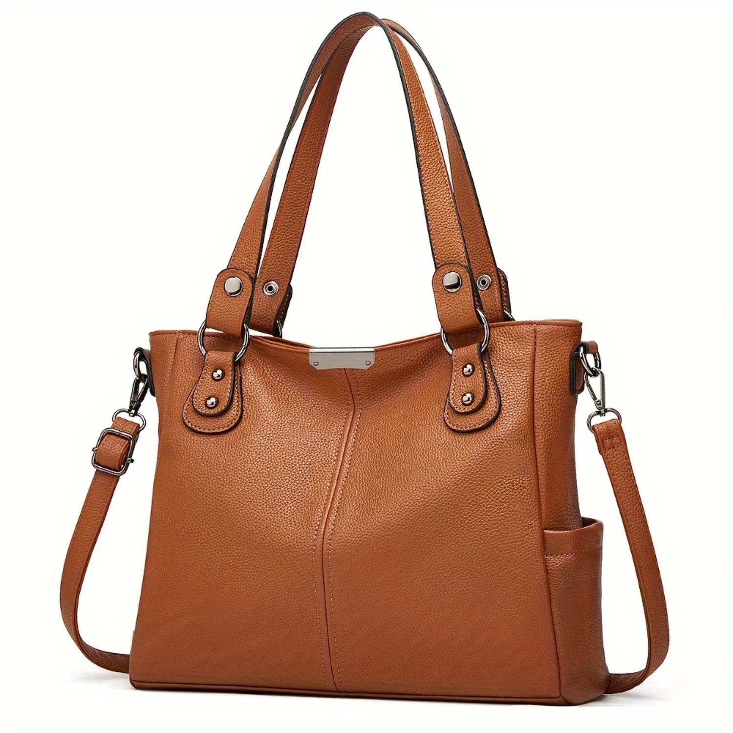 Fashion Top Handle Satchel Bag, Trendy Crossbody Bag, Women's Casual Handbag, Shoulder Bag & Purse
Fashion Top Handle Satchel Bag, Trendy Crossbody Bag, Women's Casual Handbag, Shoulder Bag & Purse