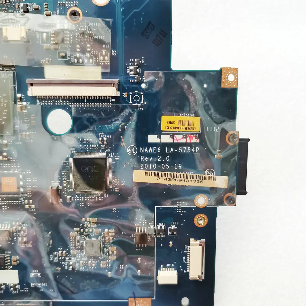 LA-5754P для Lenovo G565 Z565 материнская плата ноутбука Z565 материнская плата NAWE6 LA-5754P
LA-5754P для Lenovo G565 Z565 материнская плата ноутбука Z565 материнская плата NAWE6 LA-5754P