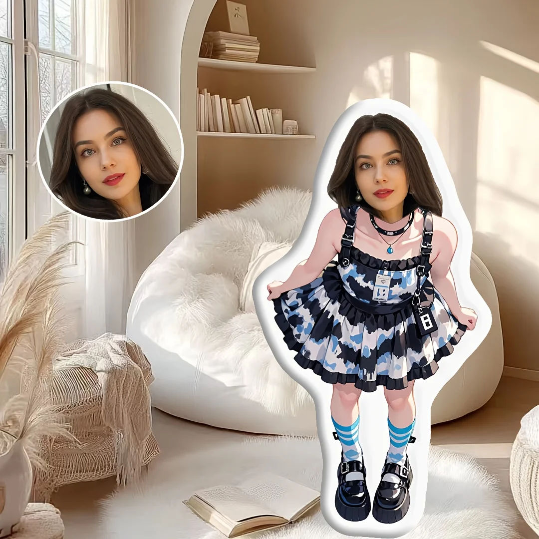 Customized little girl pillows with pictures, casual and personalized commemorative pillows, soft and cute pillows, funny pillow
Customized little girl pillows with pictures, casual and personalized commemorative pillows, soft and cute pillows, funny pillow