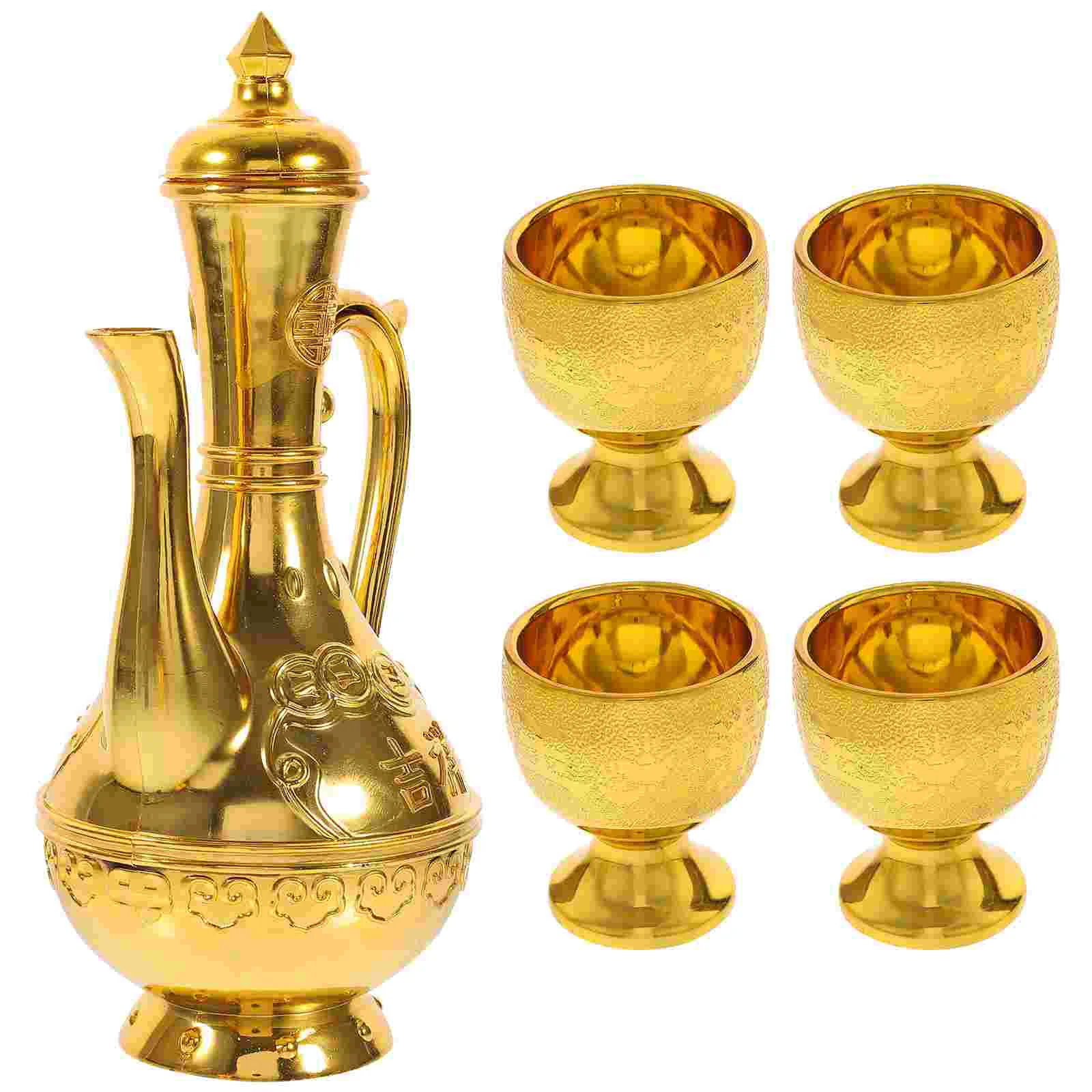 Decorative Cup Temple Offering Chinese Vintage Goblet Mug Holder Decanter for Use Plastic Kettle
Decorative Cup Temple Offering Chinese Vintage Goblet Mug Holder Decanter for Use Plastic Kettle