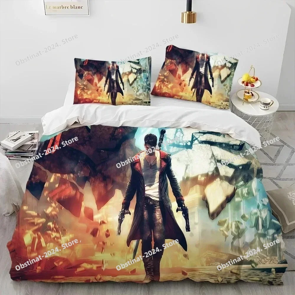 Game D-Devil May Cry DMC Gamer Bedding Set Duvet Cover Bed Set Quilt Cover Pillowcase Comforter king Queen Size Boys Adult
Game D-Devil May Cry DMC Gamer Bedding Set Duvet Cover Bed Set Quilt Cover Pillowcase Comforter king Queen Size Boys Adult