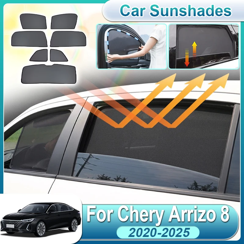 Car Sunshade For Chery Arrizo 8 Accessories 2020-2025 Front Rear Windshield Magnetic Curtain Foldable Sun Visor Cover Accesorios
Car Sunshade For Chery Arrizo 8 Accessories 2020-2025 Front Rear Windshield Magnetic Curtain Foldable Sun Visor Cover Accesorios