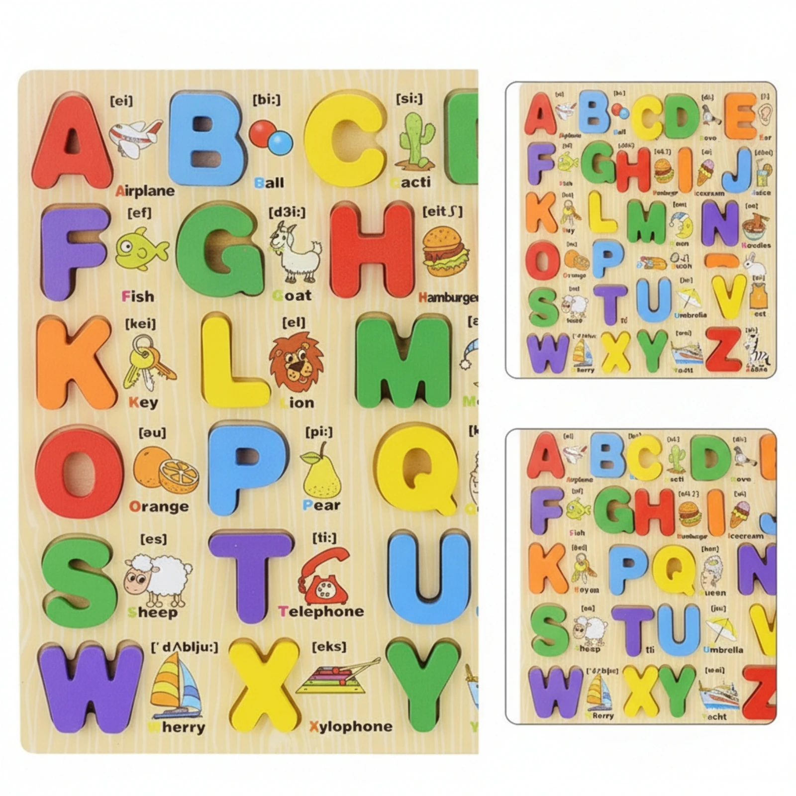 Puzzle Board with Inset Pieces Chunky Wooden Learning Board Wooden Peg Puzzle Raised Educational for Toddlers, Daycare, Playroom
Puzzle Board with Inset Pieces Chunky Wooden Learning Board Wooden Peg Puzzle Raised Educational for Toddlers, Daycare, Playroom
