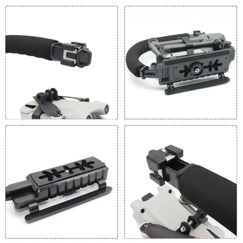 Efficient Handheld U-Grip Holder Stabilizer 1/4 Screw Cold Shoe Anti-Skid Camera Mount Handle For MINI 3 PRO /Mini 3 Easy Instal
Efficient Handheld U-Grip Holder Stabilizer 1/4 Screw Cold Shoe Anti-Skid Camera Mount Handle For MINI 3 PRO /Mini 3 Easy Instal