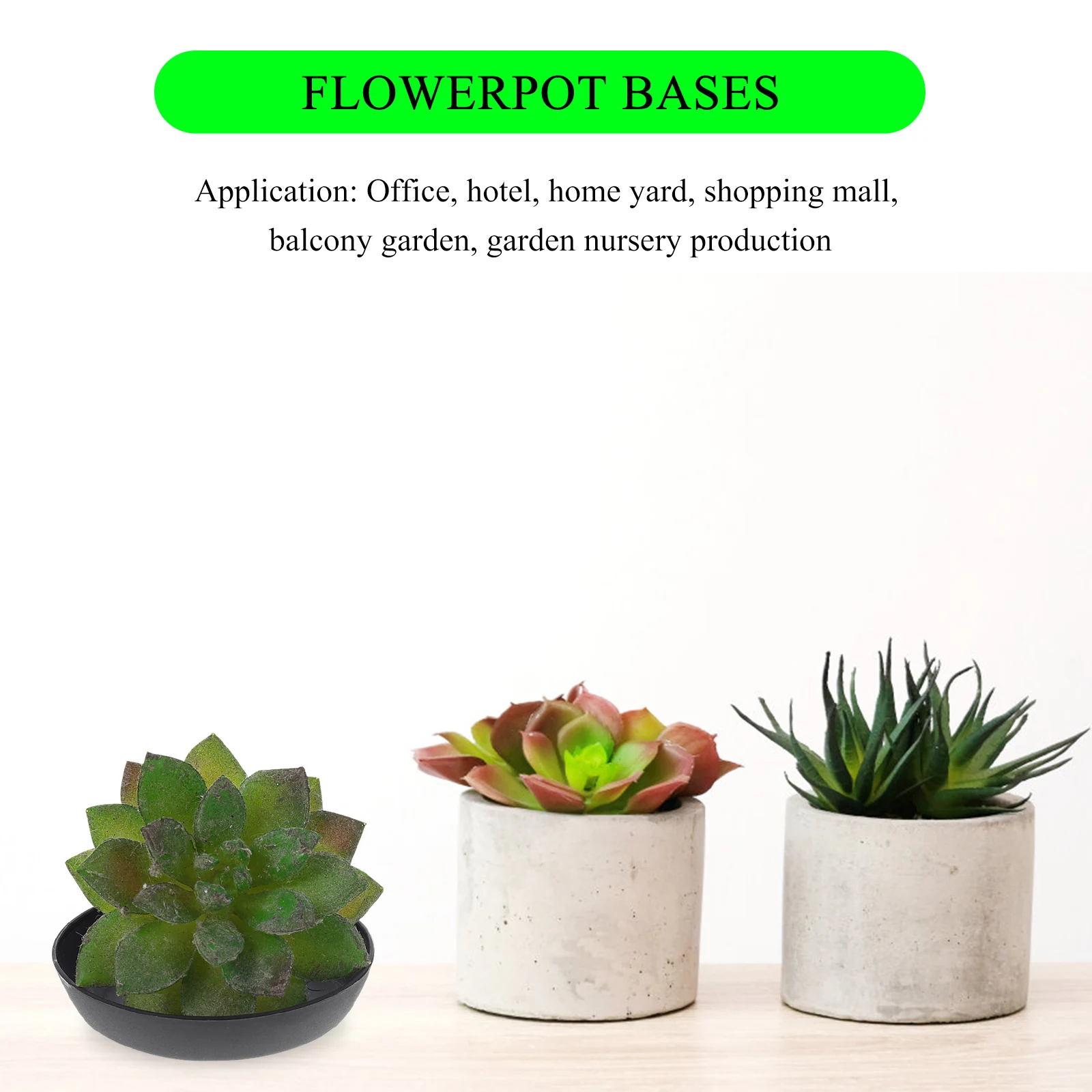 30Pcs Succulent Plant Pot Base Tray Premium Plastic Flowerpot Water Tray Round Garden Potted Plant Plate Indoor Outdoor Use
30Pcs Succulent Plant Pot Base Tray Premium Plastic Flowerpot Water Tray Round Garden Potted Plant Plate Indoor Outdoor Use
