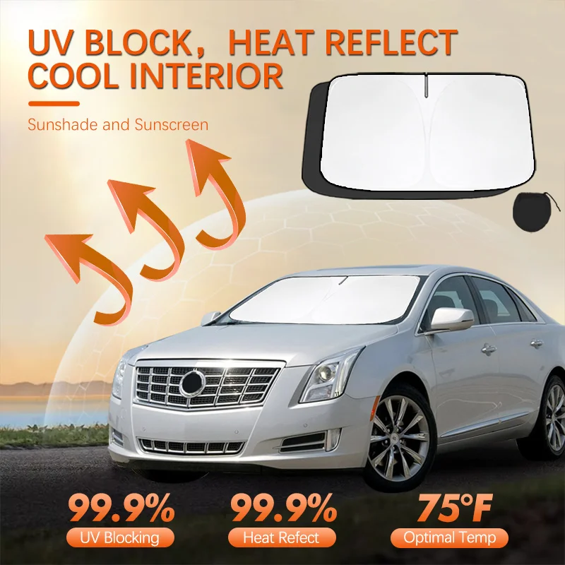 For Cadillac XTS Car Sun Viso Front Window Windshield Sunshade Heat Insulation Summer Sun UV Protection Auto Accessories
For Cadillac XTS Car Sun Viso Front Window Windshield Sunshade Heat Insulation Summer Sun UV Protection Auto Accessories