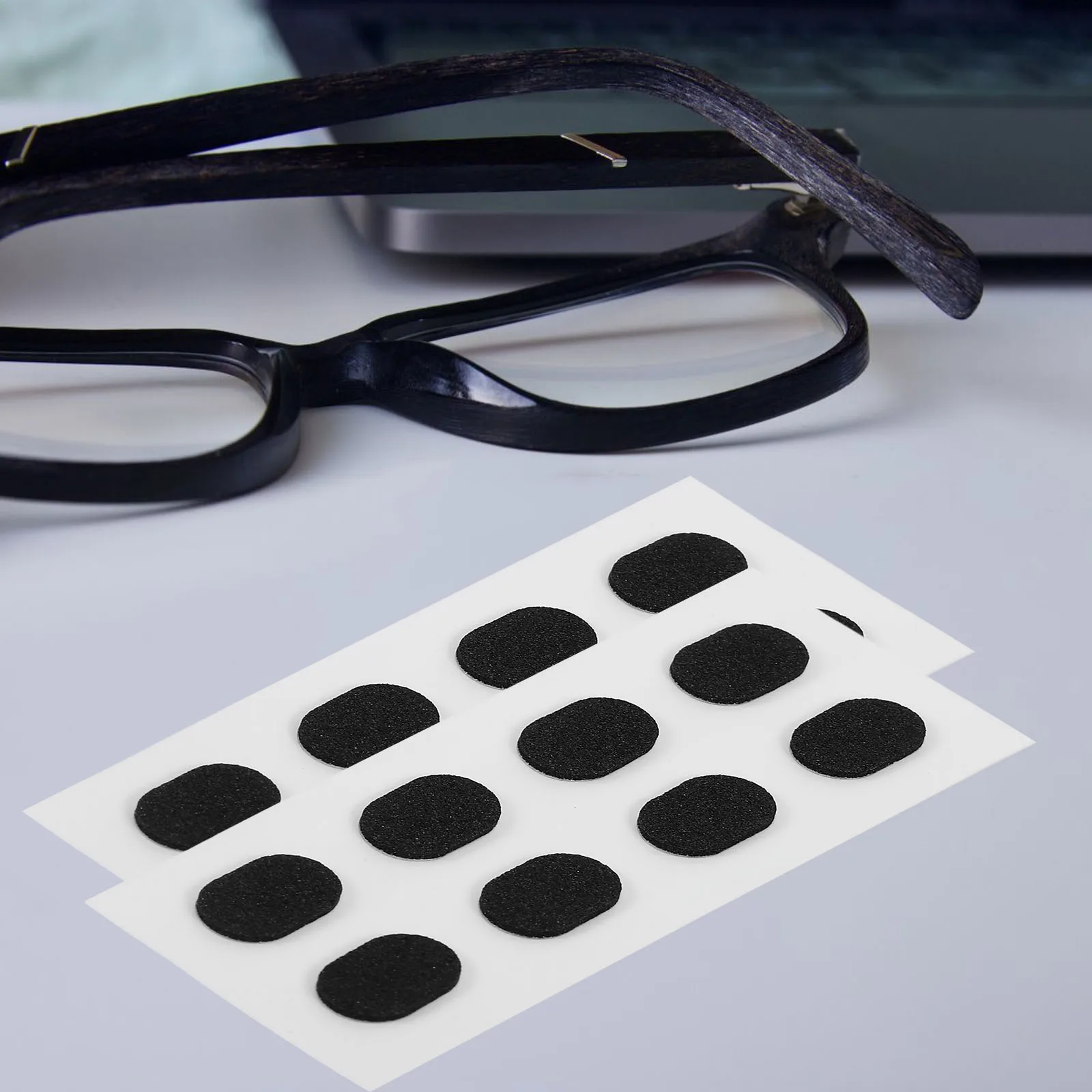 12 Pairs Black Oval 1 0mm Glasses Nose Pads EVA Foam Non-slip Self Adhesive Sunglass Eyewear Nasal Strips Comfortable Fit
12 Pairs Black Oval 1 0mm Glasses Nose Pads EVA Foam Non-slip Self Adhesive Sunglass Eyewear Nasal Strips Comfortable Fit