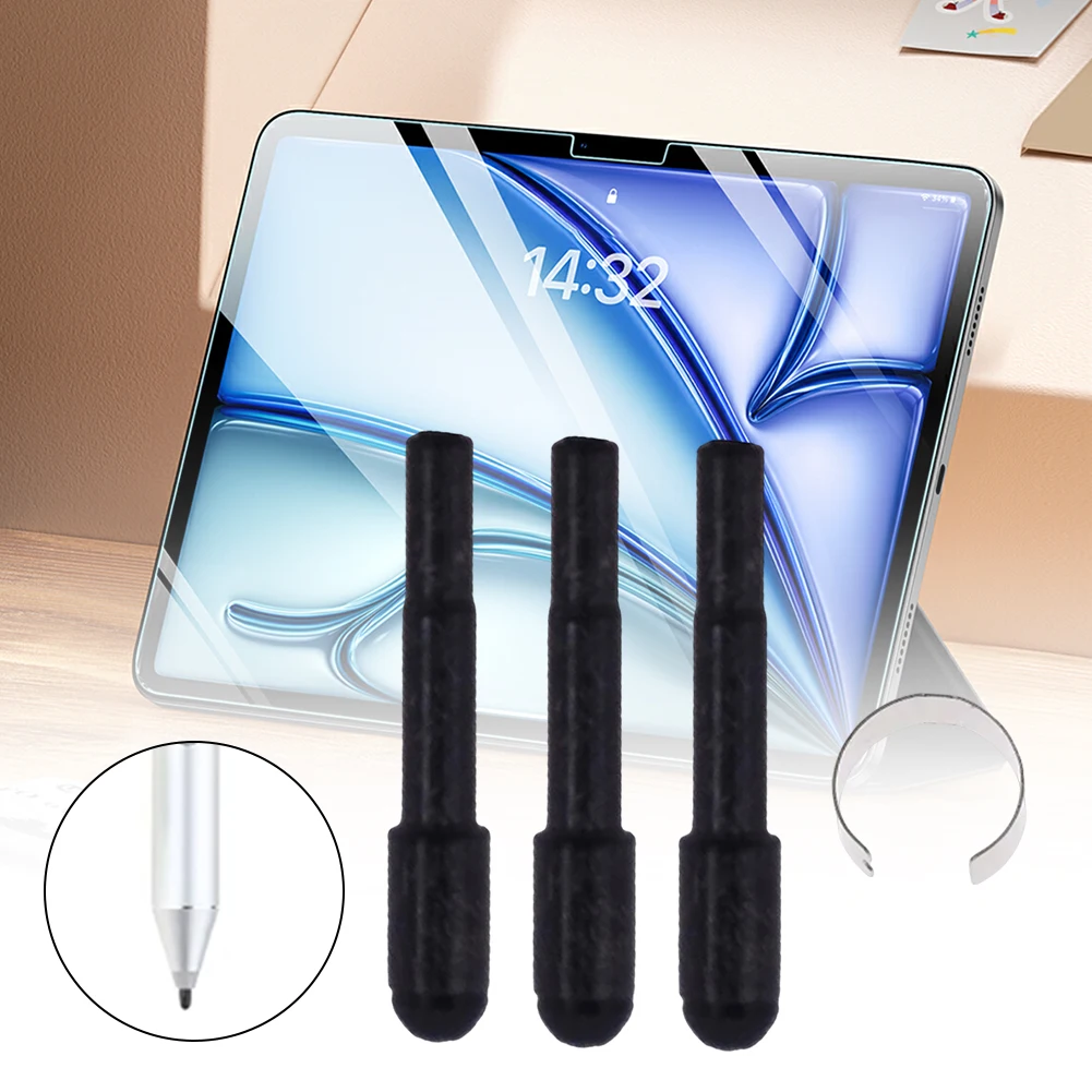 3Pcs Stylus Tips with Clip Touch Nib Tips High Sensitivity Stylus Replacement Spare Pen Tips for Lenovo Thinkpad Active Pen 2
3Pcs Stylus Tips with Clip Touch Nib Tips High Sensitivity Stylus Replacement Spare Pen Tips for Lenovo Thinkpad Active Pen 2