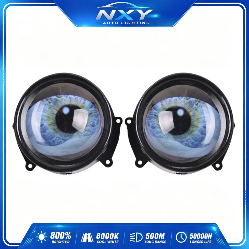 NXY NX60 12V Dynamic Demon Eye Decorative Lamp One to Two Eye Modes LED Small Light Car Motorcycle RGB Plug and Play Styling Kit
NXY NX60 12V Dynamic Demon Eye Decorative Lamp One to Two Eye Modes LED Small Light Car Motorcycle RGB Plug and Play Styling Kit