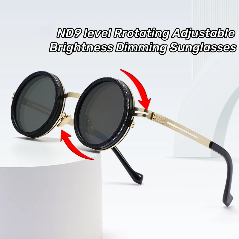 ND2-400 9 Level Rotating Adjustable Brightness Dimming Sunglasses Polarized Anti Strong Light Fishing Glasses Sunglasses
ND2-400 9 Level Rotating Adjustable Brightness Dimming Sunglasses Polarized Anti Strong Light Fishing Glasses Sunglasses