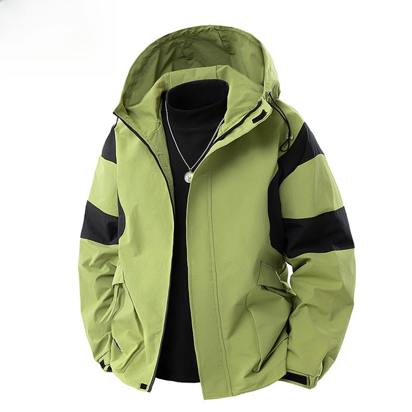 Spirit Men's Outdoor Jaet Loose plus Size Fce Lined Windproof Casual Sle Spring Autumn Hooded Zipper Closure
Spirit Men's Outdoor Jaet Loose plus Size Fce Lined Windproof Casual Sle Spring Autumn Hooded Zipper Closure