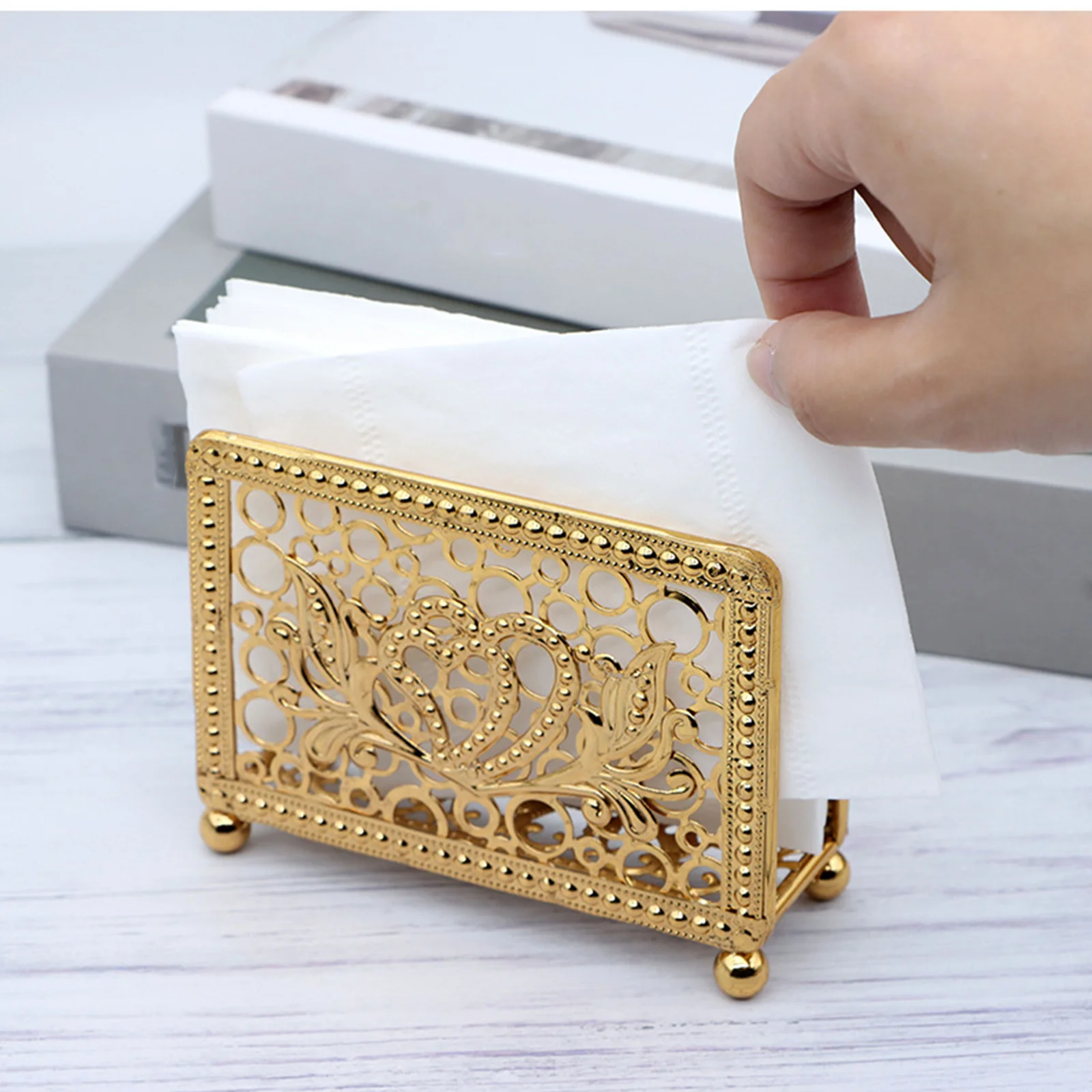 Restaurant Napkin Holder Metal Towel Rack Desktop Bathroom Holders Rustic Alloy Table Napkins Cloth for
Restaurant Napkin Holder Metal Towel Rack Desktop Bathroom Holders Rustic Alloy Table Napkins Cloth for