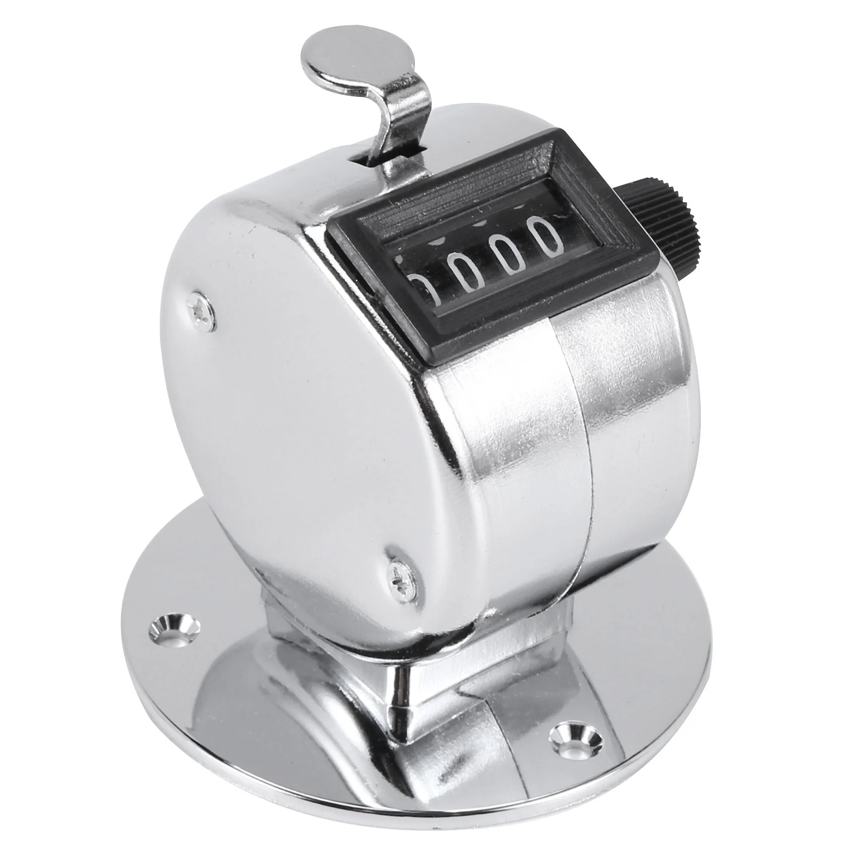 N-CLOS Round Base 4 Digit Manual Hand Tally Mechanical Palm Click Counter
N-CLOS Round Base 4 Digit Manual Hand Tally Mechanical Palm Click Counter