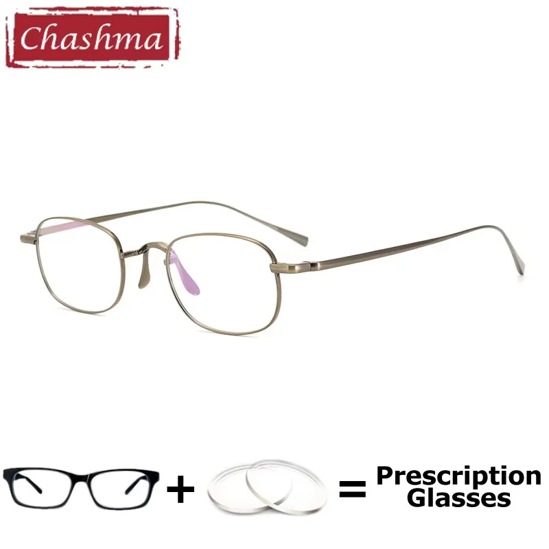 Chashma Pure Titanium Prescription Glasses Small Frame High Prescription Myopia Glasses for Male Fashion Optical Glasses Frame
Chashma Pure Titanium Prescription Glasses Small Frame High Prescription Myopia Glasses for Male Fashion Optical Glasses Frame