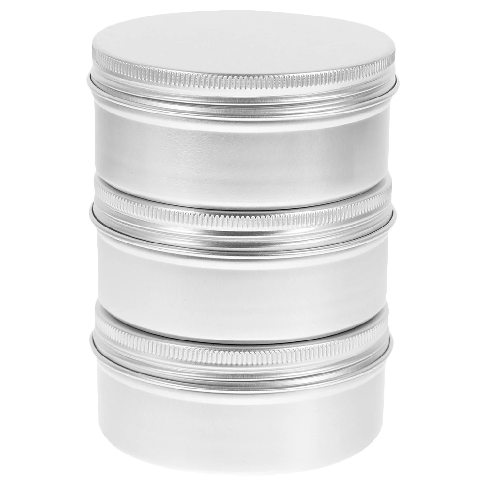 3 Pcs Aluminum Soap Box Metal Storage Cans Container with Lid Tins Lids Empty Case
3 Pcs Aluminum Soap Box Metal Storage Cans Container with Lid Tins Lids Empty Case