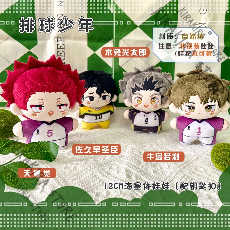 Haikyuu!! Sakusa Kiyoomi Cotton Keychain Mascot Loveliness Kotaro Bokuto Cosplay Maumet Keyring Figurine Pendant Knickknack
Haikyuu!! Sakusa Kiyoomi Cotton Keychain Mascot Loveliness Kotaro Bokuto Cosplay Maumet Keyring Figurine Pendant Knickknack