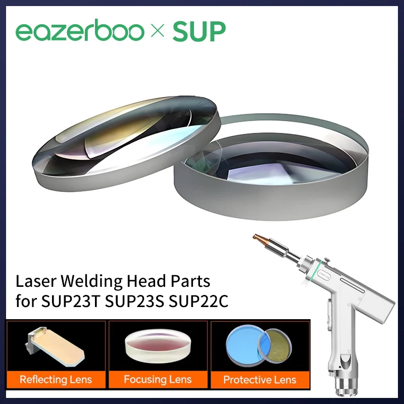  SUP 23S/T 21S/T Laser Welding Gun Parts Collimator Focusing Lens D20x4.5 F150/200/400/600/800 D16x5 Reflecting Lens 30x14x2
SUP 23S/T 21S/T Laser Welding Gun Parts Collimator Focusing Lens D20x4.5 F150/200/400/600/800 D16x5 Reflecting Lens 30x14x2