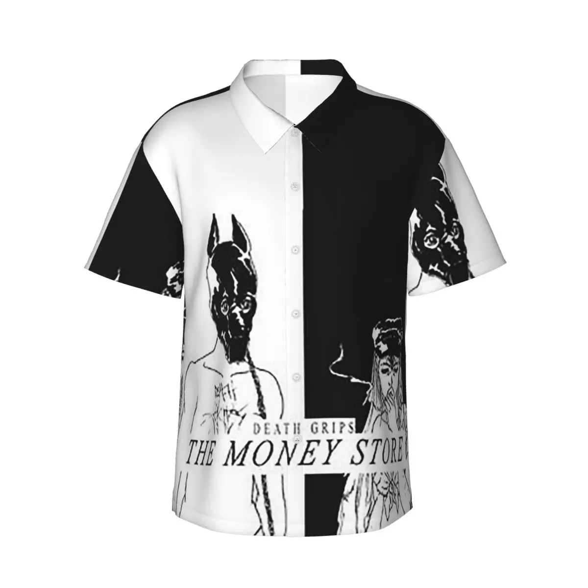 Death Grips - The Money Store Men's Shirts Hawaiian Short Sleeve Shirt Funny Lapel Tops for Summer Beach
Death Grips - The Money Store Men's Shirts Hawaiian Short Sleeve Shirt Funny Lapel Tops for Summer Beach