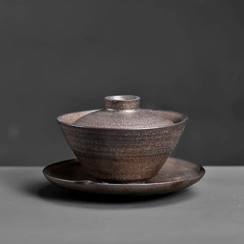 Chinoiserie Stoneware Covered Bowl Gilt Ceramic Tea Bowl Kung Fu Tea Set Single Product Tea Maker Sancai Covered Bowl Gaiwan
Chinoiserie Stoneware Covered Bowl Gilt Ceramic Tea Bowl Kung Fu Tea Set Single Product Tea Maker Sancai Covered Bowl Gaiwan
